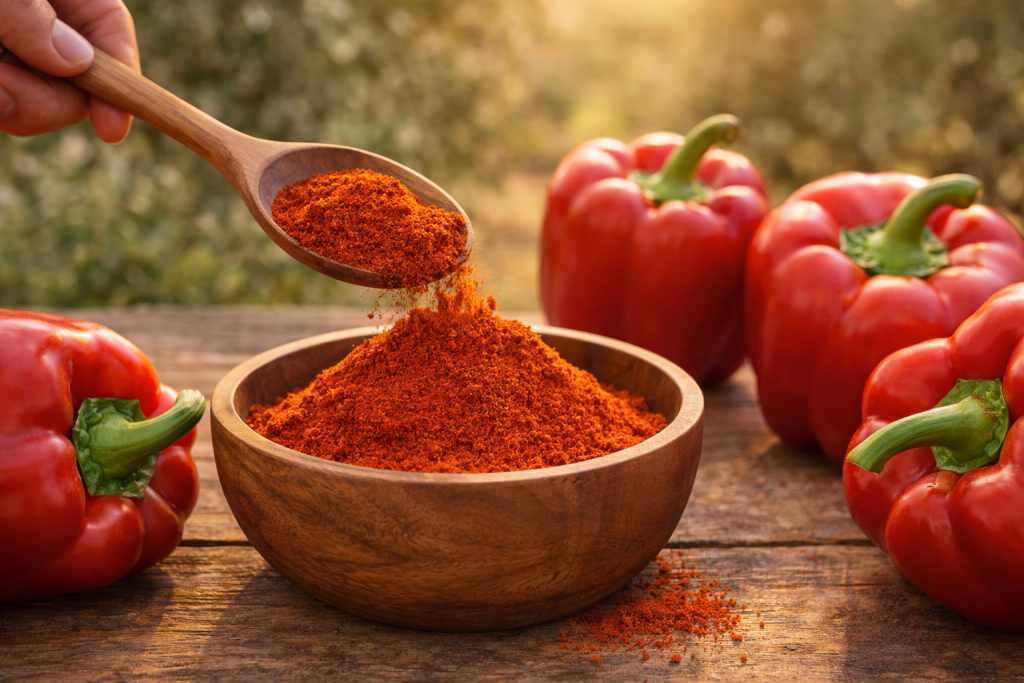 mlevena crvena paprika