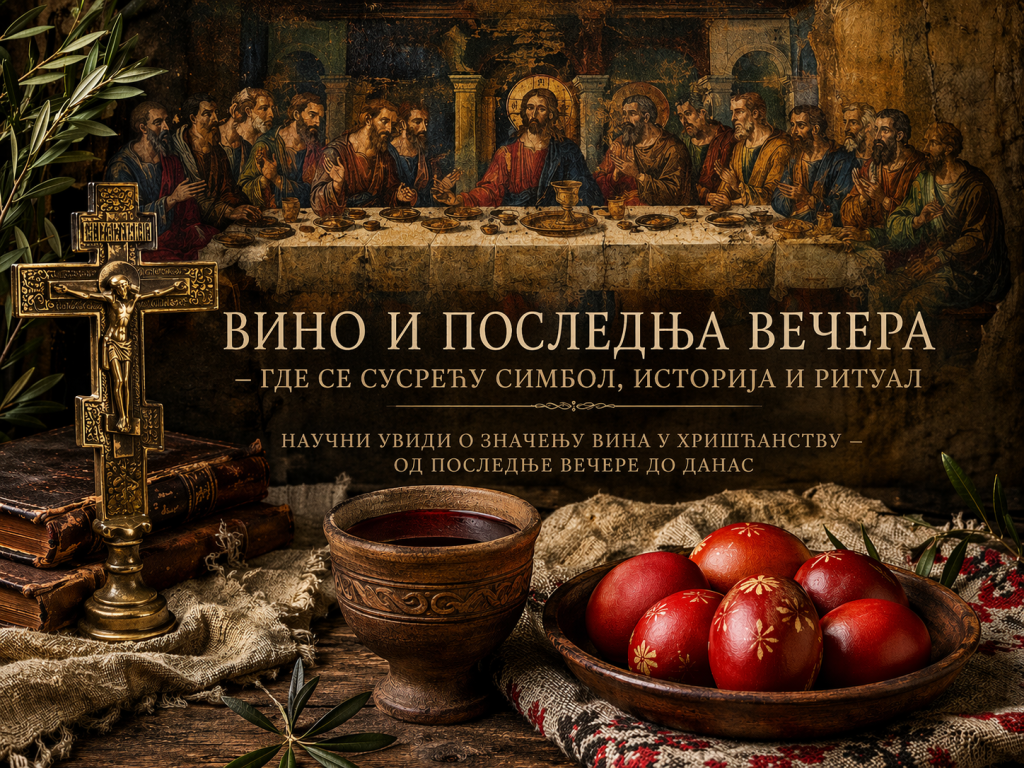 Вино и Последња вечера: симбол, историја и ритуал vino i poslednja večera