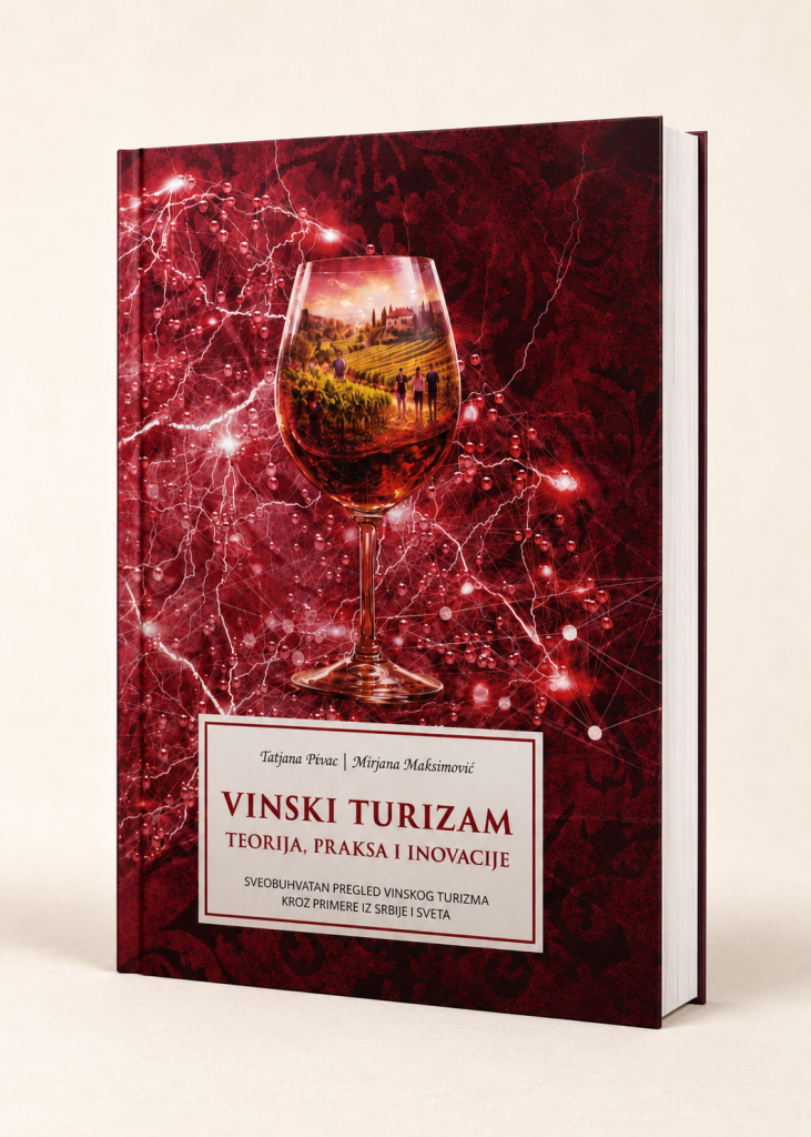 Prikaz knjige: VINSKI TURIZAM - teorija, praksa i inovacije knjiga, svetla pozadina